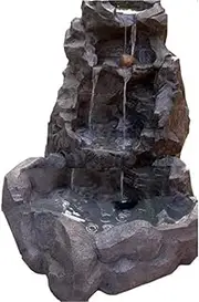 Outdoor Water Feature Custom Modern Indoor Outdoor Waterfall Fountain Water Feature for House Office Garden Patio Fountain Supplies