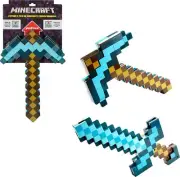 Mattel Minecraft Toys Transforming Sword And Pickaxe Video-Game Accessory
