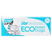 Organic Sugar Wrap Eco Freezer Bag Large 50 Bags - Fresh, healthy organic delivery | Doorstep Organics
