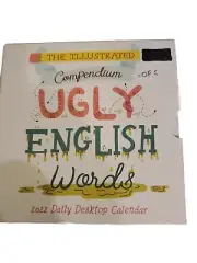 TF Publishing, Ugly English Words 2022 Daily Desk Calendar B55