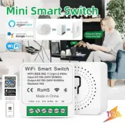 Tuya Mini Wifi Smart Switch Module Support 2 Way Control Smart Home Switches