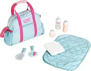 Theo Klein 1746 Baby Coralie Changing Bag, Baby Doll Bag with Accessories, Toy for Children from 3 Years