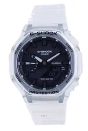 Casio G-SHOCK Skeleton Transparent Diver Quartz GA-2100SKE-7A 200M Mens Watch