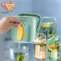 在飛比找松果購物優惠-【可手提可攜帶式】3.5L 大容量冰箱冷水壺 胖胖水壺 運動