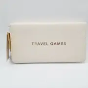 GARVEN Travel Games - 6 Pcs, Case, 2 Dry Erase Boards & 2 Markers, 1 Instruction