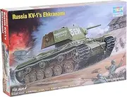 Trumpeter 1/35 Russian KV-1 Ehkranami Tank Model Kit