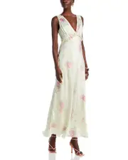 LoveShackFancy Suniva Silk Floral Dress 10