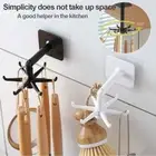Wall Hanger Storage Racks Seamless Hooks 360° Rotating Coat Hanger
