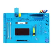 Repair Pad Soldering Insulation Heat Resistant Silicone Mat Work Desk Platform