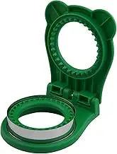 Green Sandwich Cutter - Perfect for Sandwiches, Cookies, and DIY Creations, Sandwich Cutter and Sealer, Crustless Bread Sandwich Sealer Decruster (Round)