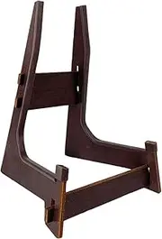 Generic Portable String Instrument Stand, Lute Stand, Non-Slip for Chinese Mandolin with Frets, Accessory for Pipa