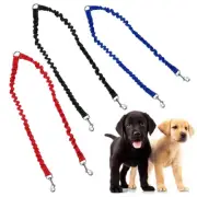 Dog Lead Splitter Twin Two Way Bungee Leash Strong Coupler Dog Walking Elastic