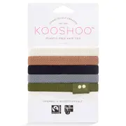 Kooshoo Certified Organic Classics Hair Ties