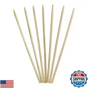 1000 Count | KingSeal Bamboo Wood Corn Dog Skewers, Sticks, 8.75 Inches, 5mm