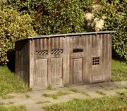 Model Scene TT Scale Shed For Materials
