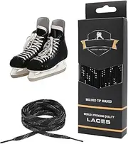 Hockey Skate Laces | Double Braided Hockey Skates Laces | Bright Colors Skating Shoe Accessories for Roller Skates, Hockey Skates, Inline Skates, Ice Skates