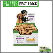 Whimzees Occupy Calmzees Antler Bulk Box Dog Dental Treats Medium 66 Chews