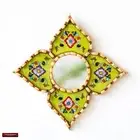 Handmade Peruvian Diamond Mirror - Unique Wall Decor Gift - Accent Mirror