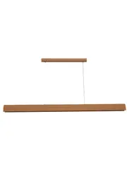 Bridge 1.5m LED Colour-Shifting Linear Pendant in Clay Gypsum