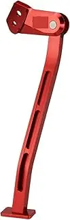Motorcycle Parking Side Stand Kickstand CRF250RX 2022 CRF450R 2019-2021 Aluminum Red Black Compatible with CRF250R 2019-2022(Black)