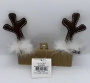 Mud Pie Reindeer Hair Clips Baby Toddler New Christmas Winter