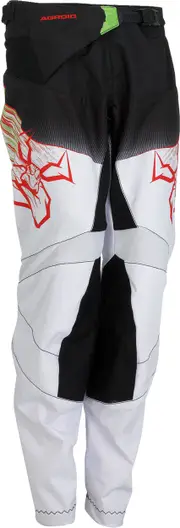 Moose Offroad Agroid, textile pants youth , color: Red/White/Black , size: 18