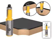 1/2" Height X 3/8" Diameter Flush Trim Router Bit - 1/2" Shank - Yonico 14144