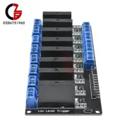 250V 5V 8 Channel Low Level Trigger Arduino Solid State Relay Module With Fuse