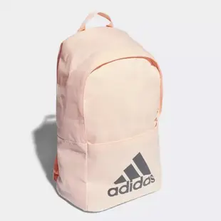 2018 8月 ADIDAS 運動後背包 愛迪達 粉紅黑色 DM7678 可愛 帆布 多夾層 背包 男女