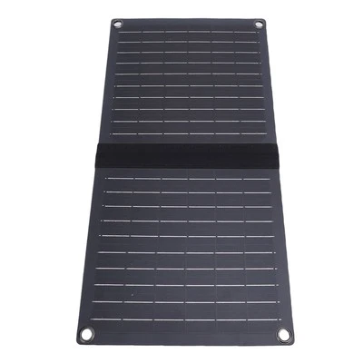 Rainproof Foldable Solar Panel Charger for Outdoor Camping Monocrystalline