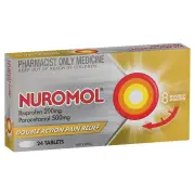 Nuromol Tab x 24 (Paracetamol & Ibuprofen)