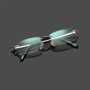 Men Vintage Rimless Reading Glasses Readers Ultralight Lightweight 1.0~4.0 K
