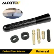 Universal 3" Fiber Carbon Short Antenna Radio AM/FM Vehicle Stubby Roof Aerial (for: Jaguar)