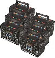 GAROZATION 6pcs Boxes Retro Radio Candy Boxes Novelty Treat Containers for Parties Decorative present Boxes for Sweets Goodies Vintage Theme Decor for Birthday Celebrations