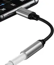 Huayeex USB C to Aux Audio Dongle Cable Cord | Type C to 3.5mm Female Headphone Jack Adapter,Portable Stereo Aux Cables for Phone, Laptop, Nylon Braid