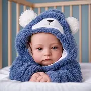 BABESIDE Reborn-Baby Doll 20 Inch Aiden Lifelike Boy Realistic Newborn Like Real Babies Dolls Soft Cloth Body Open Eyes Collectors Therapy Gift