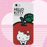 SANRIO 三麗鷗 HELLO KITTY IPHONE 5 蘋果甜心系列軟式保護套--大蘋果◆贈! 晶鑽套 IPHONE 4 保護殼◆