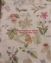 NEW Longaberger SMALL BERRY or Winter Booking Basket LINER in BOTANICAL FIELDS