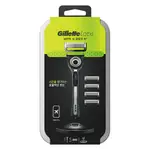 【GILLETTE 吉列】LABS 極光系列刮鬍刀 (1刀架2刀頭、1刀架5刀頭 旅行盒組)