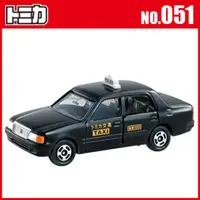 在飛比找PChome24h購物優惠-TOMICA 多美小汽車NO.051 豐田黑色計程車