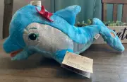 Girl Scout Cookie Rewards Plush CORAL the Dolphin- 2023 Go Bright Ahead- NWT