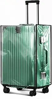 ViddVoom Travel Luggage Cover, Clear PVC Suitcase Cover Protectors for Wheeled Suitcases - Waterproof Scratch-Resistant Travel Accessory,CAI-25D-30Inch