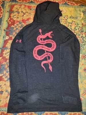 Under Armour Project Rock Snake Hoodie Dwayne Johnson Blood Sweat Respect XL NWT