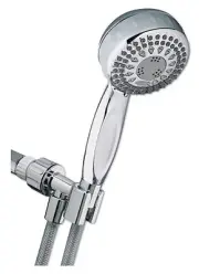 Waterpik TRS553E PowerSpray 5-Spray Handheld Shower Head, 1.8 GPM, Chrome -