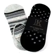 INC International Concepts Low Cut Sneaker Socks O/S 2-Pairs Retail $14.99