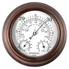 8'' Barometer Thermometer Hygrometer - 3 in 1 Atmospheric Pressure
