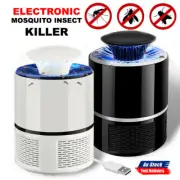 USB Mosquito Insect Killer Electric LED Light Fly Trap Catcher Bug Zapper Lamp