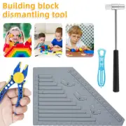 Building Block Tool Kit Include Brick Separator Hammer Auxiliary Plier ◈ .t