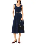 Maje Velvet Dress