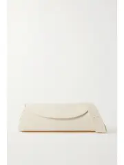 [Jil Sander] Jil Sander - Cannolo Small Leather Shoulder Bag - Off-white - One size One size Off-white